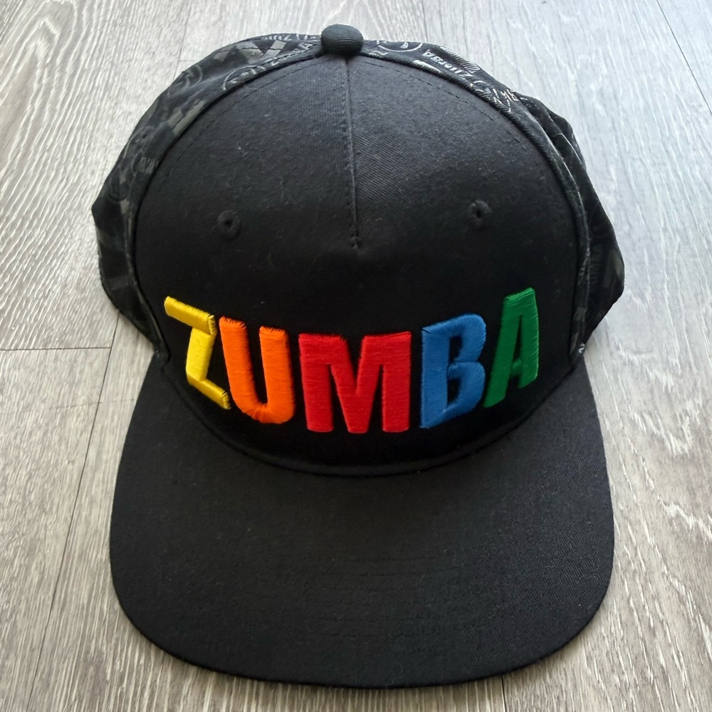 Zumba - Black Cap with Multicolor Logo